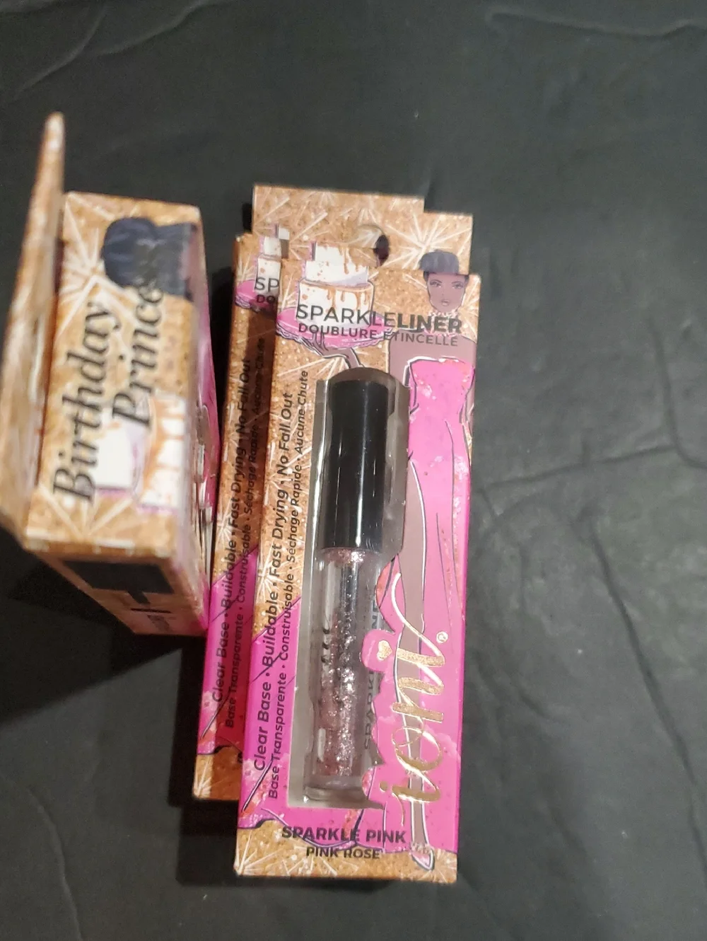 3pack sparkleliner sparkle pink birthday princess precise brush tip eyeliner new